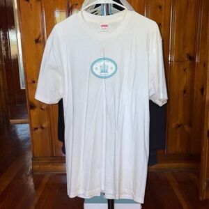 Supreme White Graphic T-Shirt